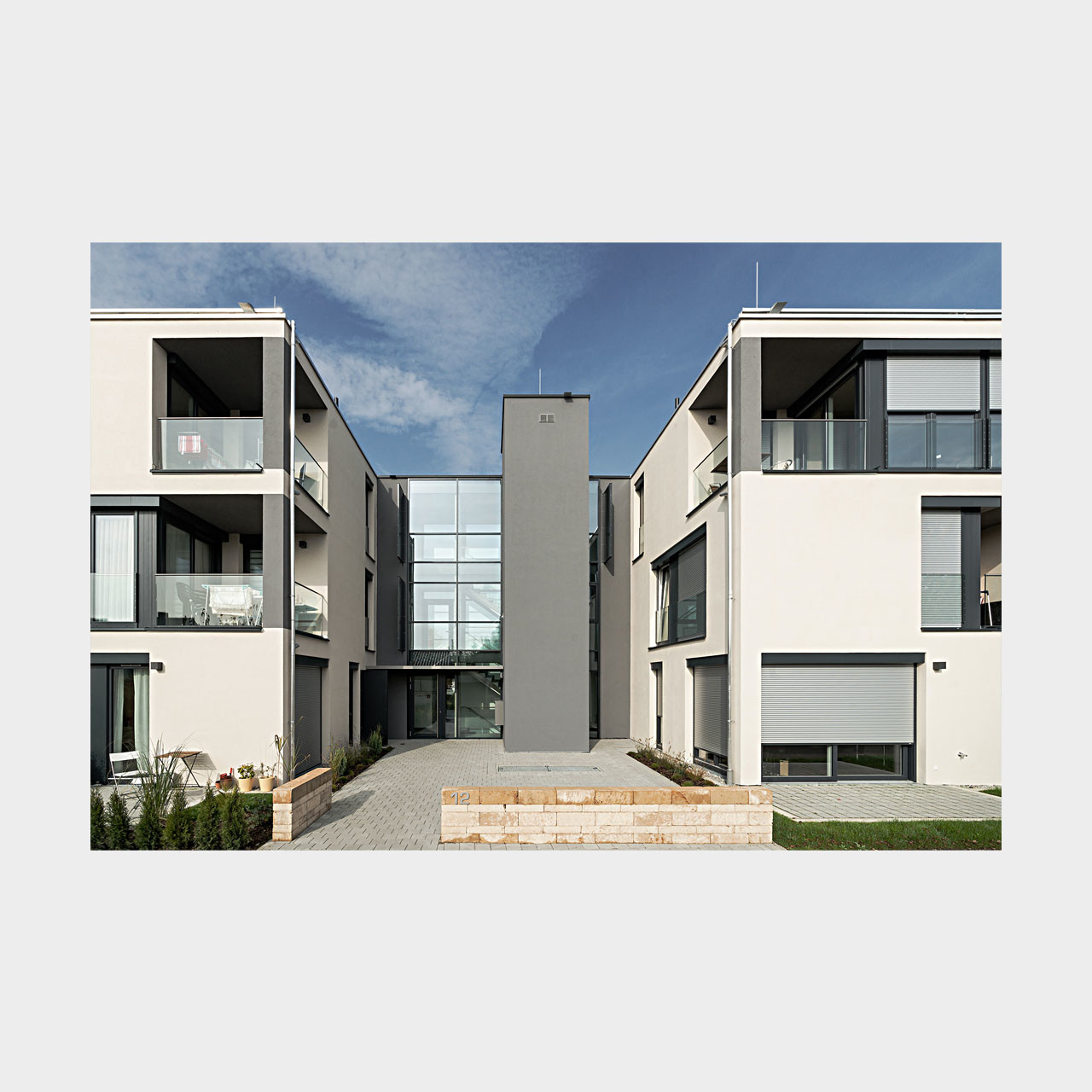 Architekturfotografie Wohnungsbau Langenau
