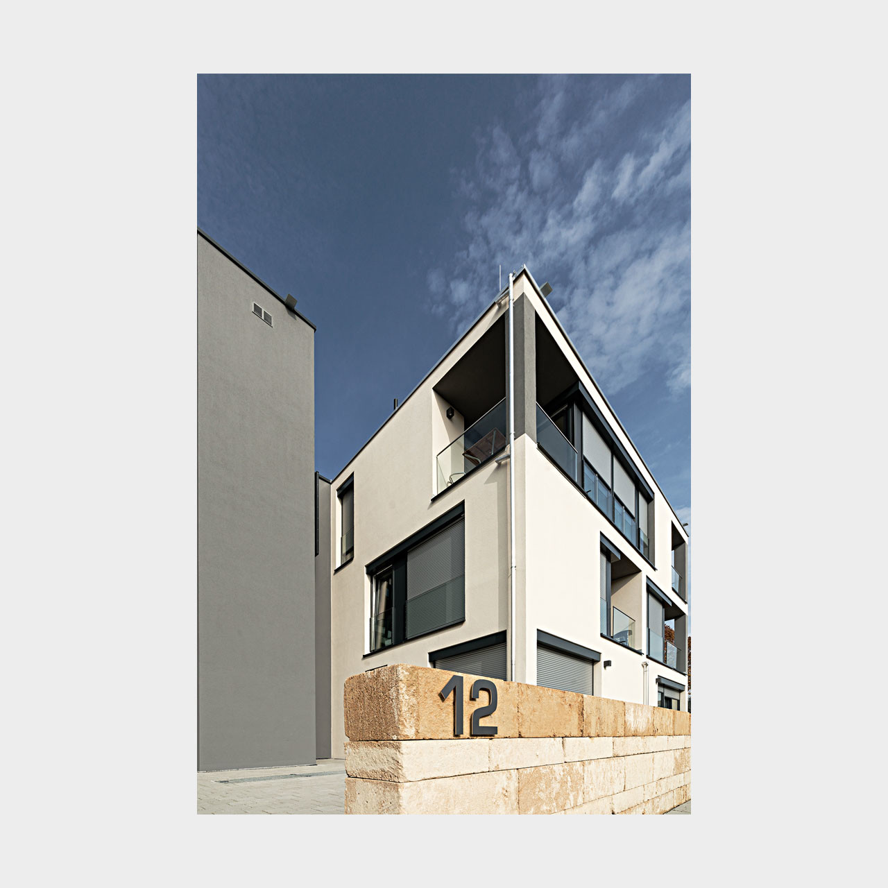 Architekturfotografie Wohnungsbau Langenau