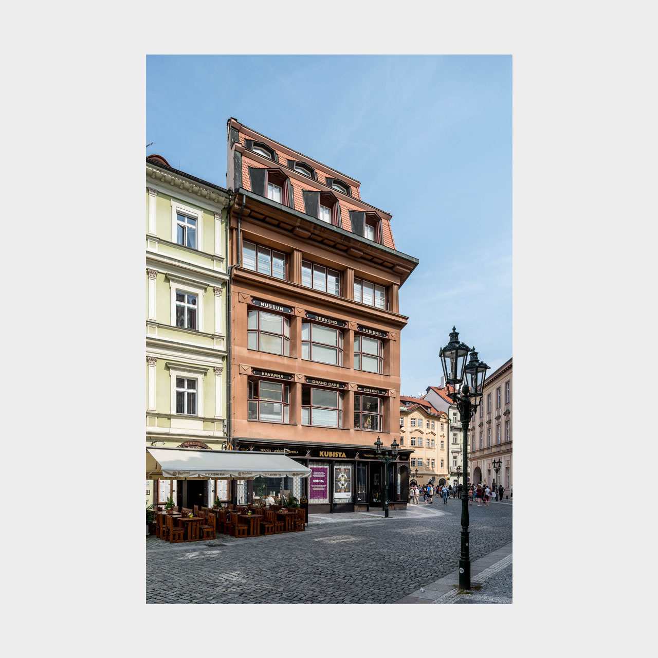 Architekturfotografie Kubismus Haus zur Schwarzen Mutter Gottes Prag