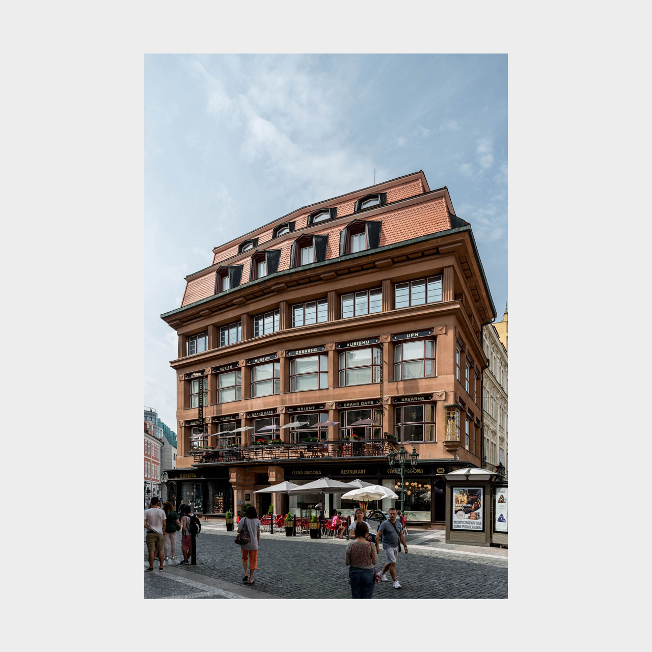 Architekturfotografie Kubismus Haus zur Schwarzen Mutter Gottes Prag