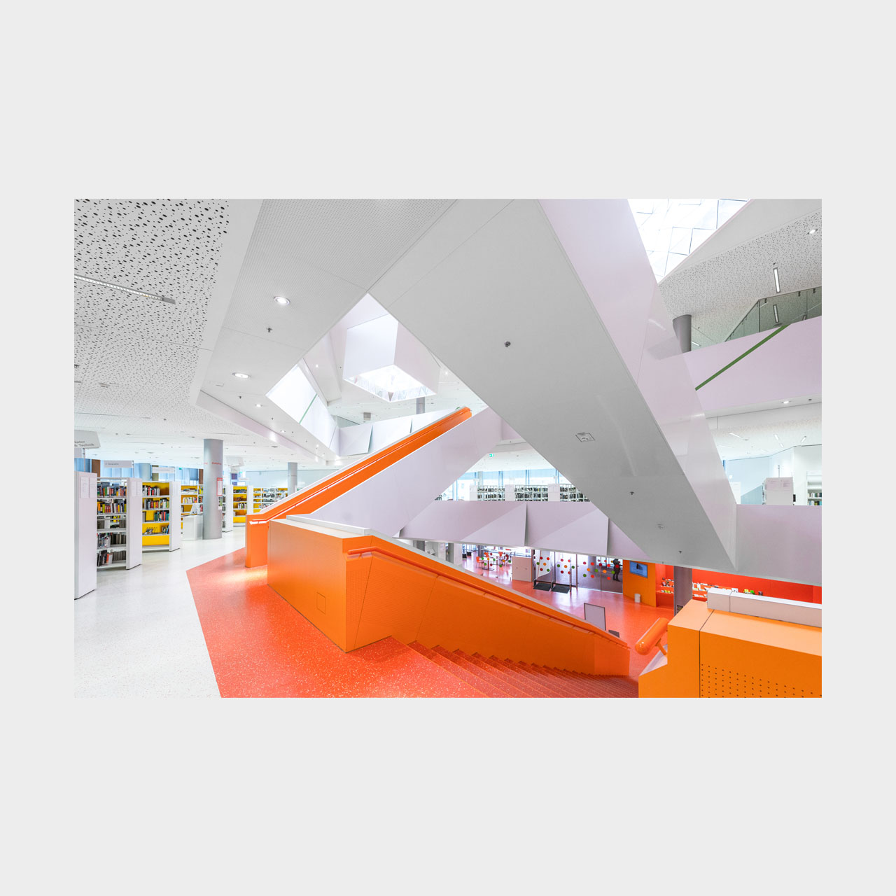 Architekturfotografie Stadtbücherei Augsburg