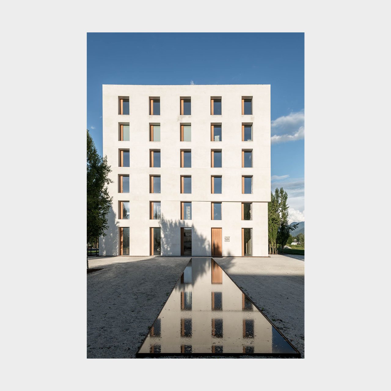 Architekturfotografie Bürogebäude 2226 Baumschlager Eberle Lustenau