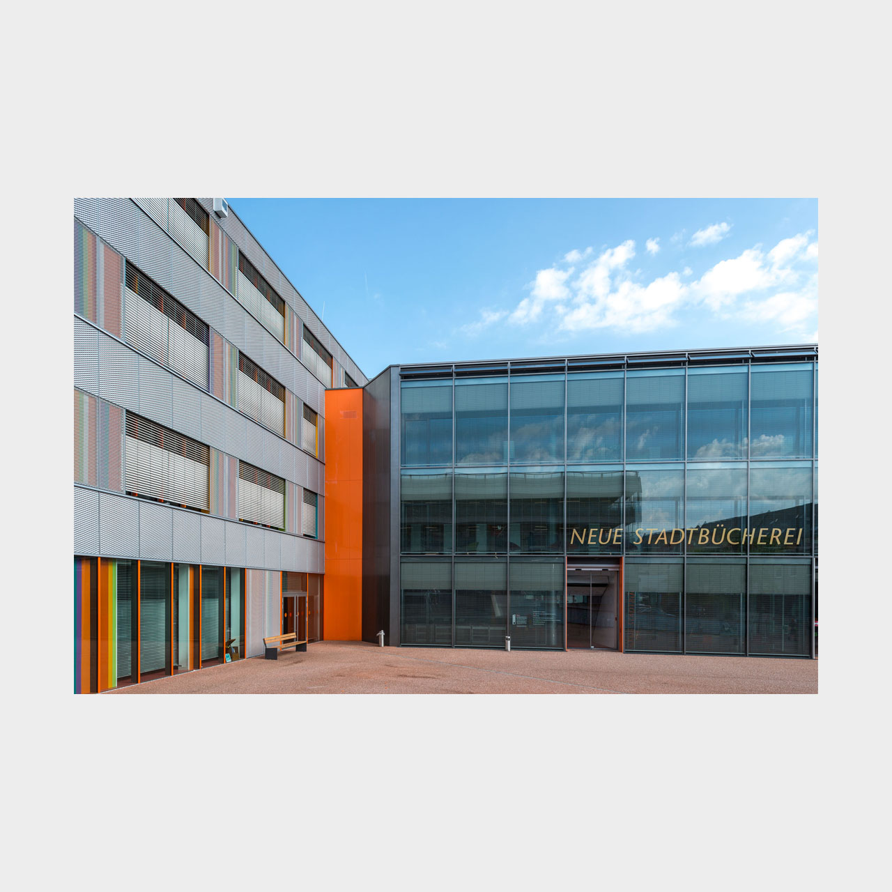 Architekturfotografie Stadtbücherei Augsburg