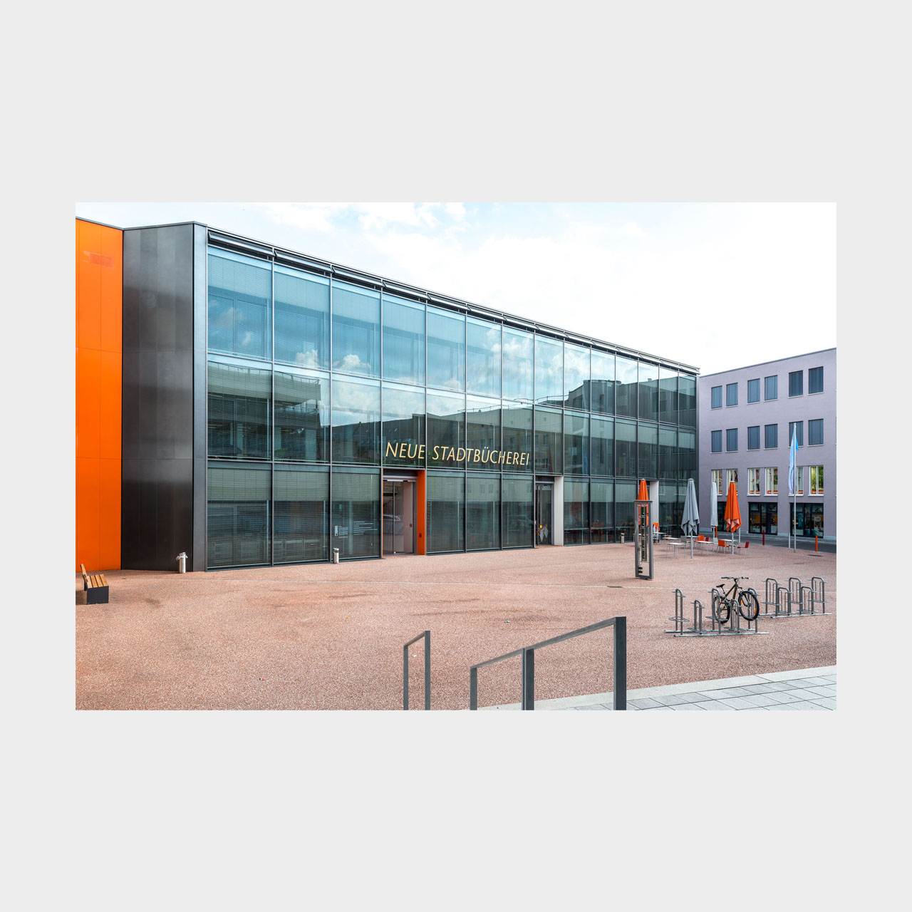 Architekturfotografie Stadtbücherei Augsburg