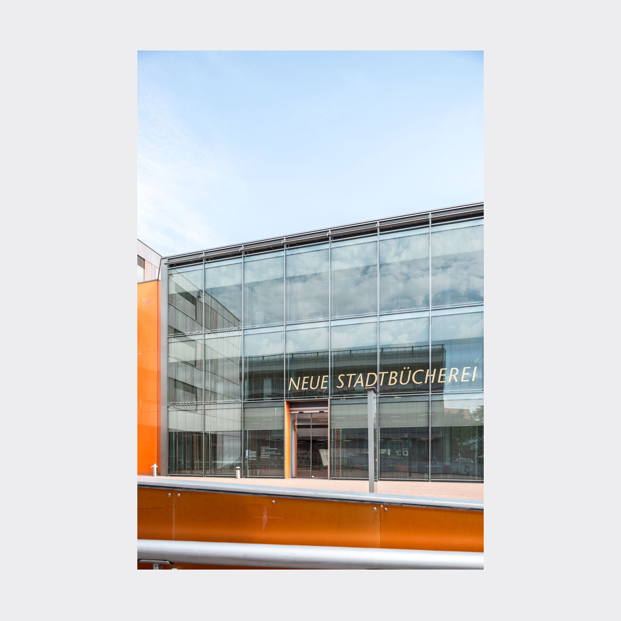 Architekturfotografie Stadtbücherei Augsburg