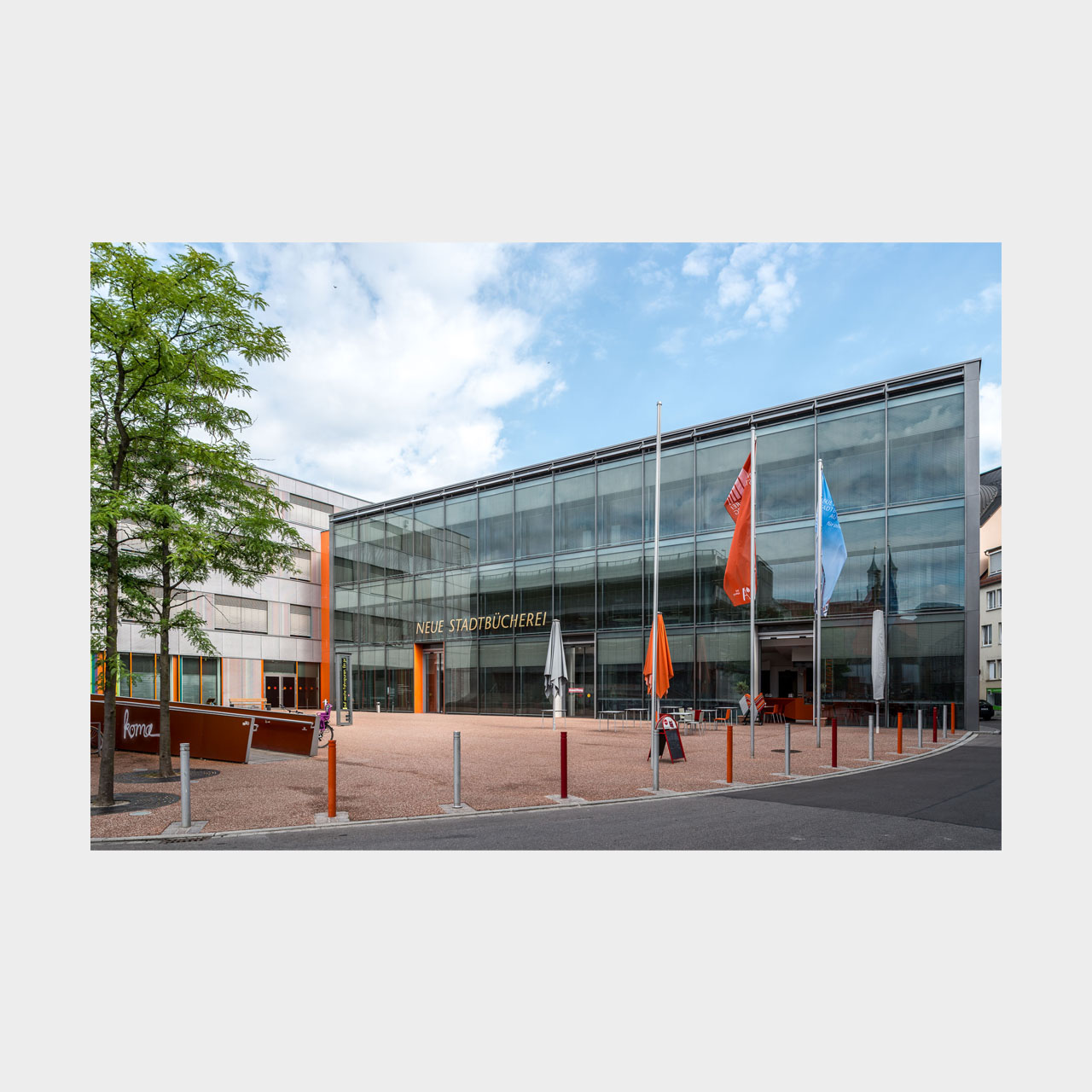 Architekturfotografie Stadtbücherei Augsburg