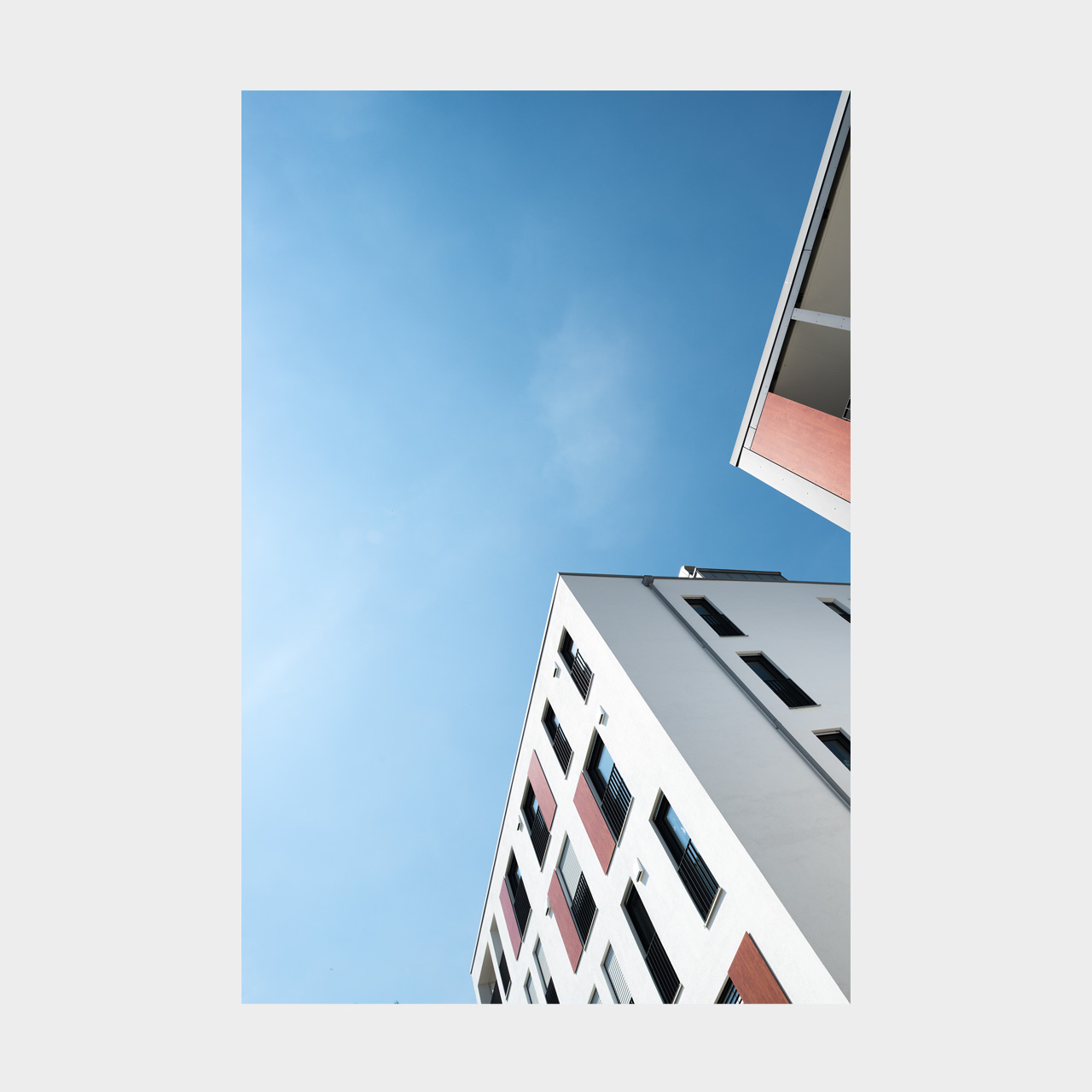 Architekturfotografie Wohnanlage Lechterrassen Landsberg am Lech