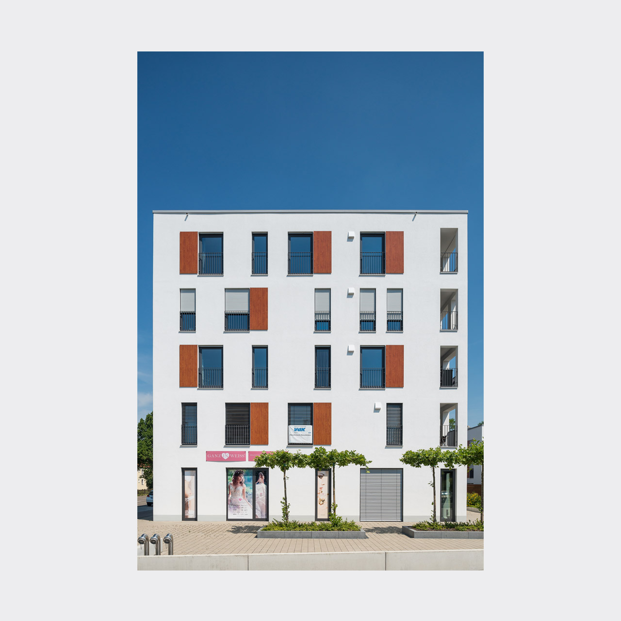 Architekturfotografie Wohnanlage Lechterrassen Landsberg am Lech