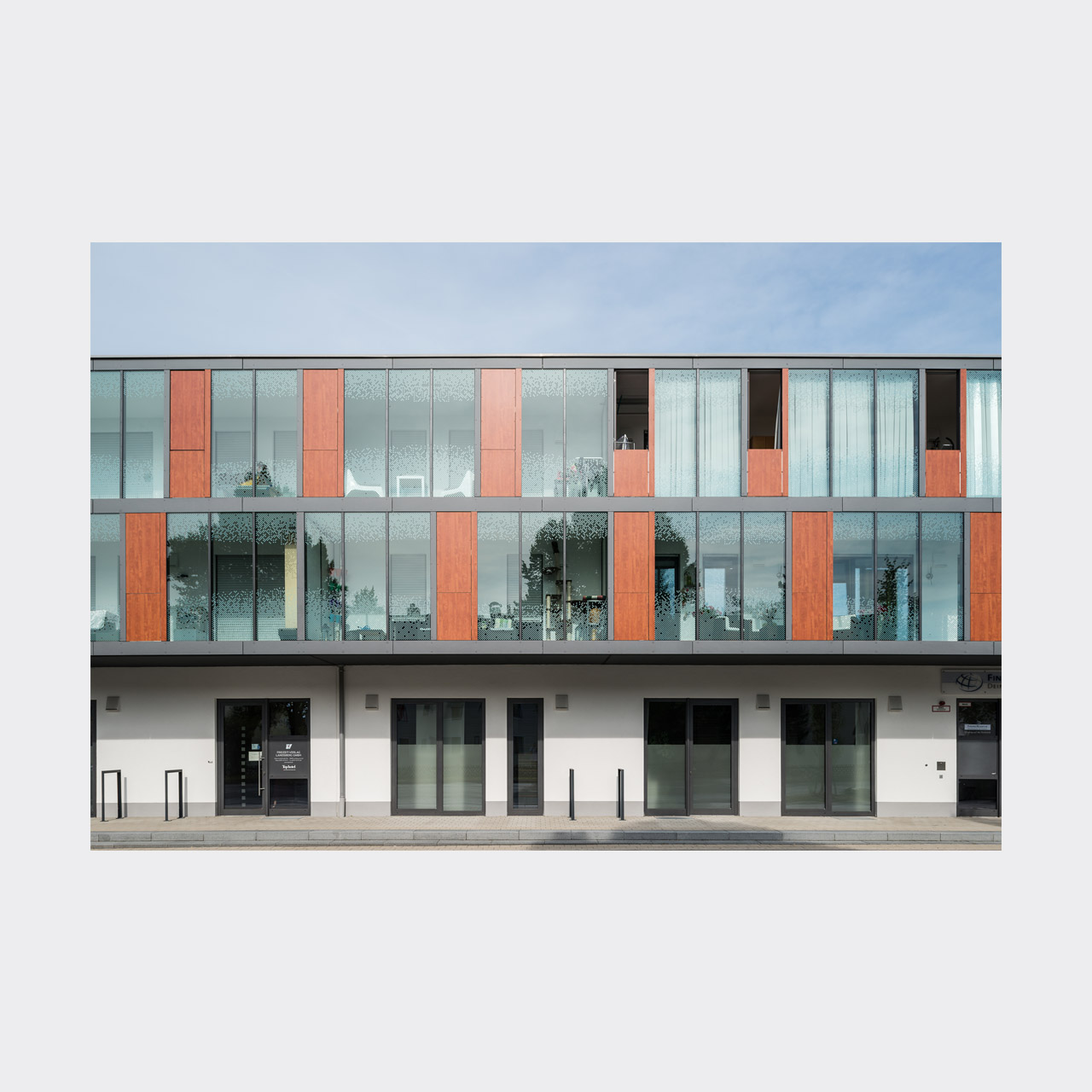 Architekturfotografie Wohnanlage Lechterrassen Landsberg am Lech