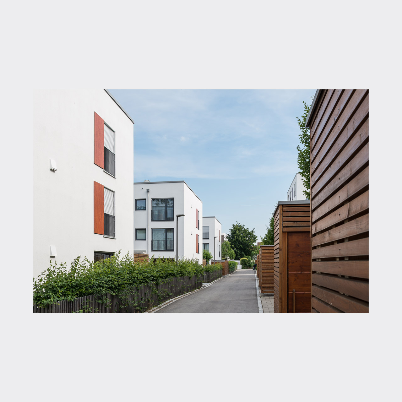 Architekturfotografie Wohnanlage Lechterrassen Landsberg am Lech