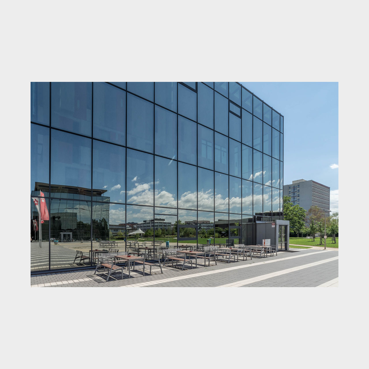 Architekturfotografie Budweis Südböhmische Universität Rektorat und Philosophische Fakultät