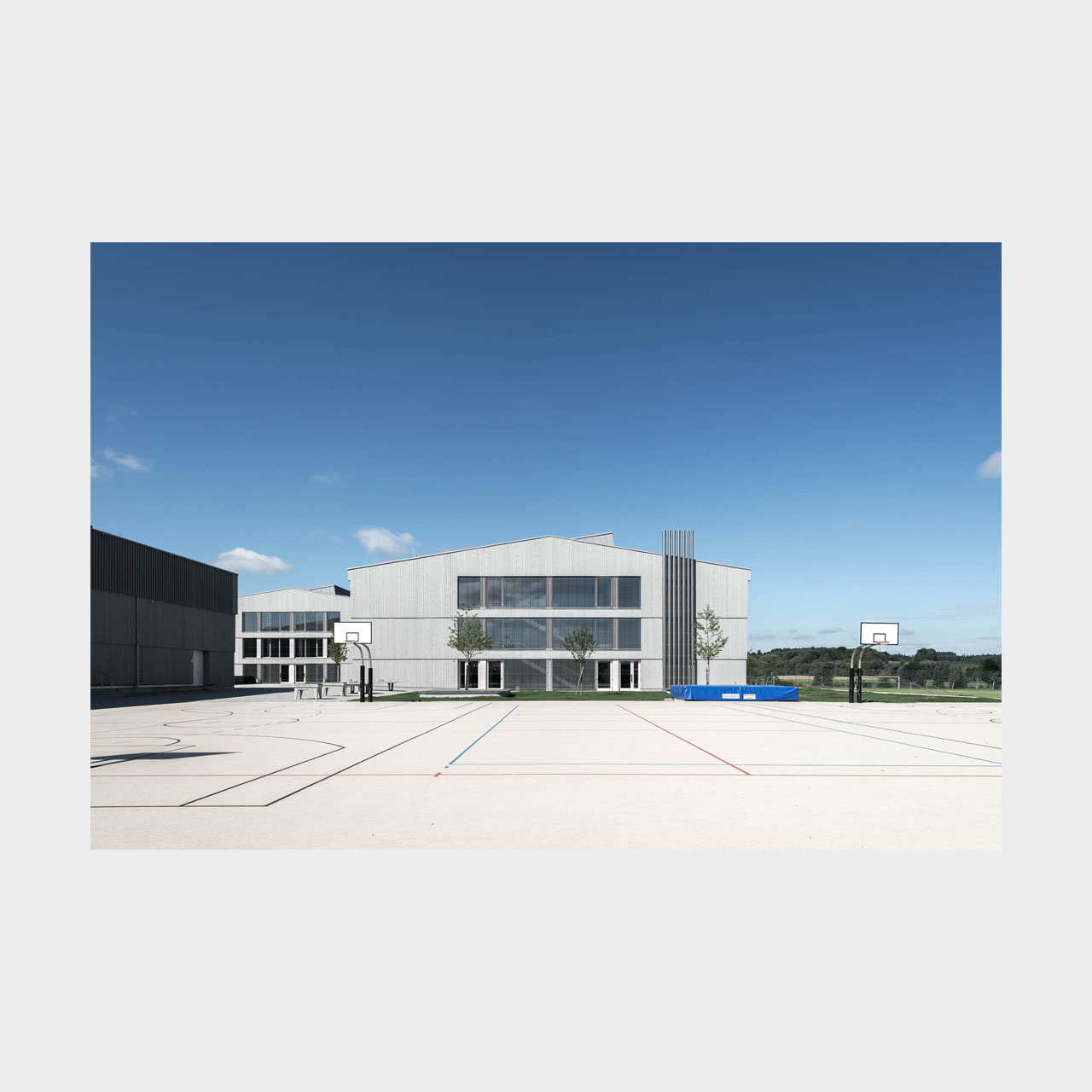 Architekturfotografie Diedorf Schmuttertal Gymnasium