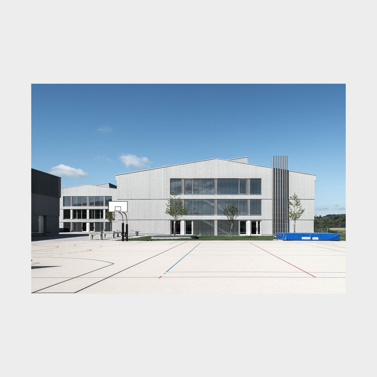 Architekturfotografie Diedorf Schmuttertal Gymnasium