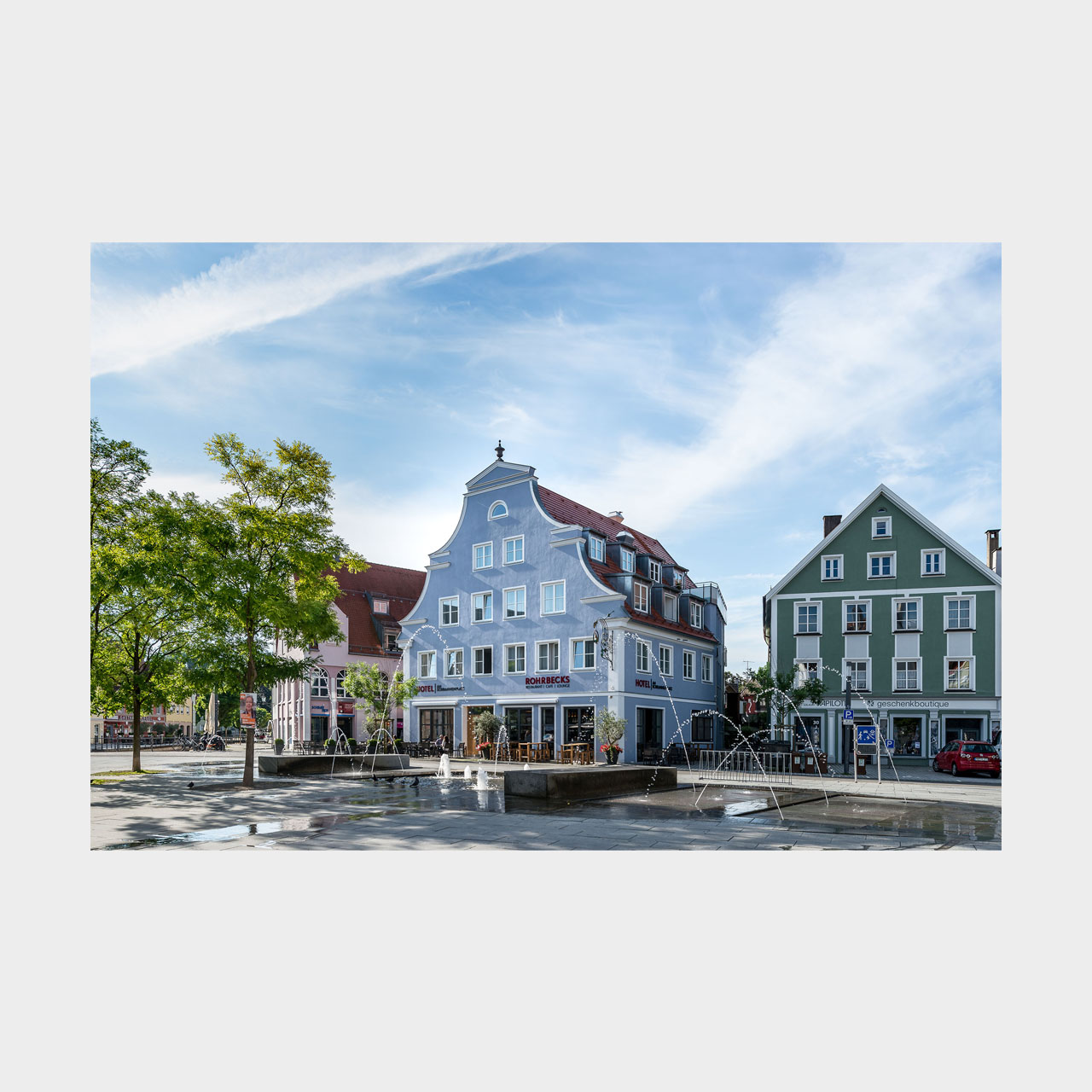 Architekturfotografie Hotel am Schrannenplatz Memmingen