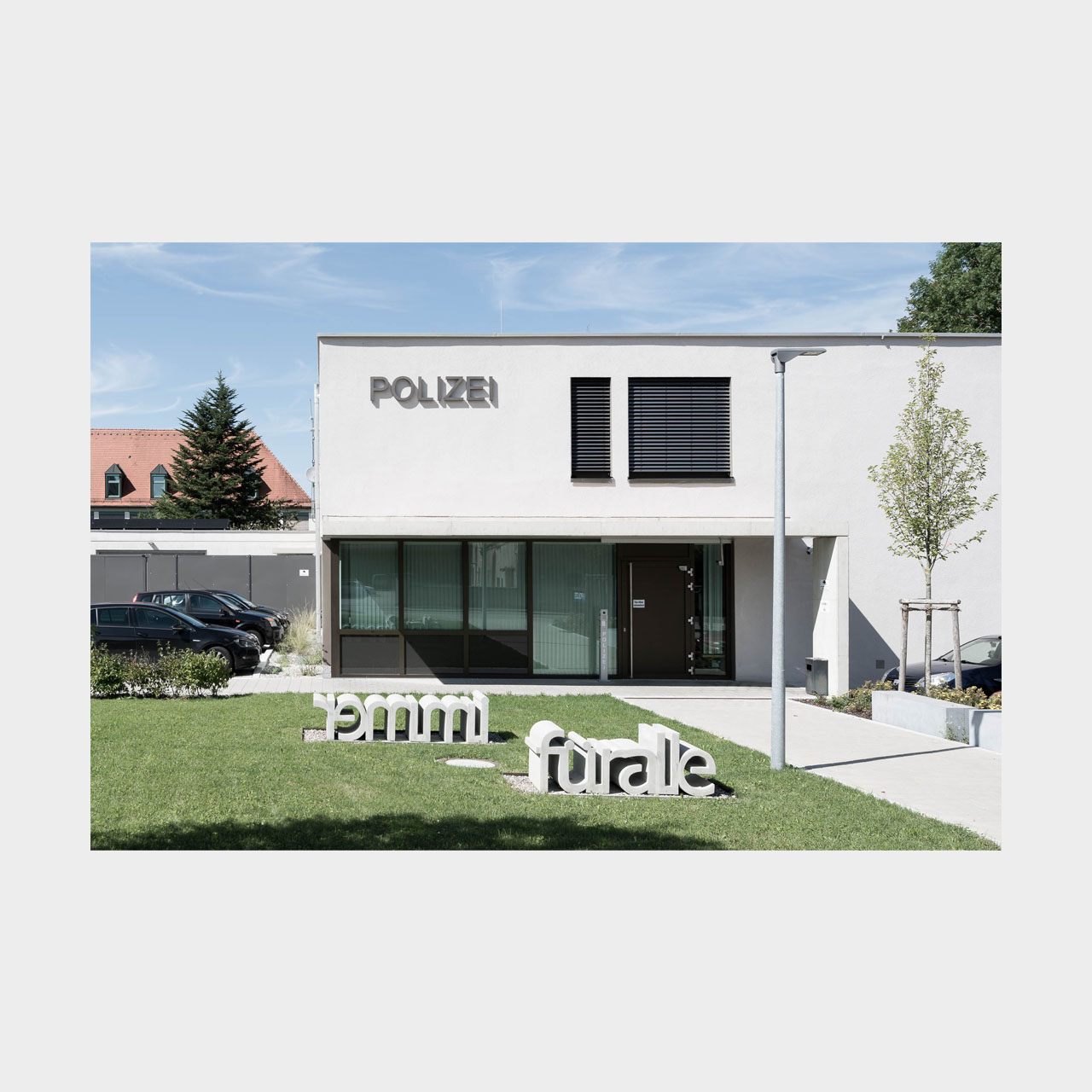 Architekturfotografie Mindelheim Polizeirevier