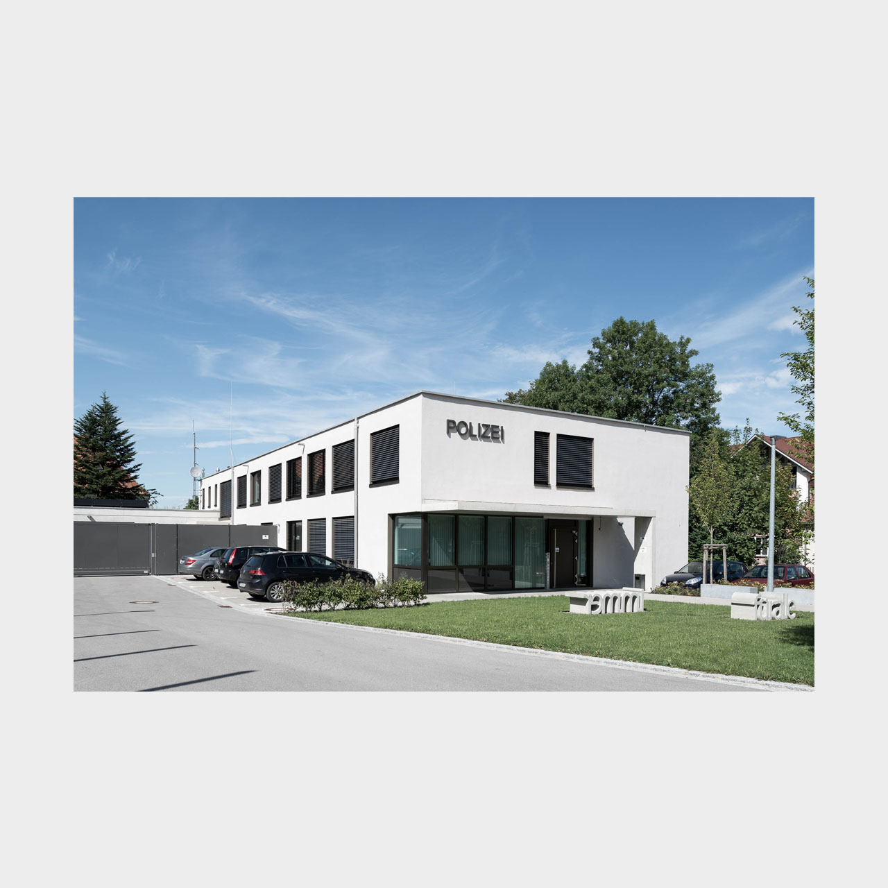 Architekturfotografie Mindelheim Polizeirevier