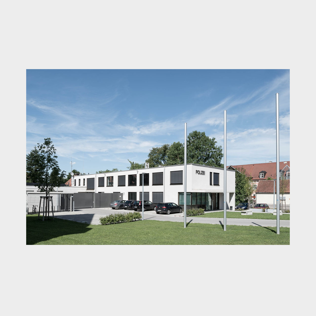 Architekturfotografie Mindelheim Polizeirevier