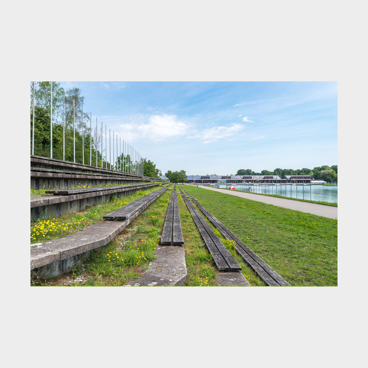 Architekturfotografie Olympia Regattastrecke Oberschleißheim