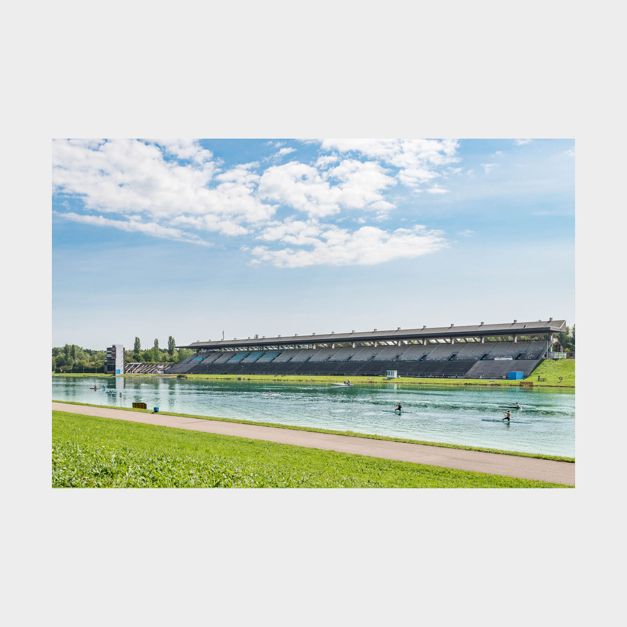Architekturfotografie Olympia Regattastrecke Oberschleißheim
