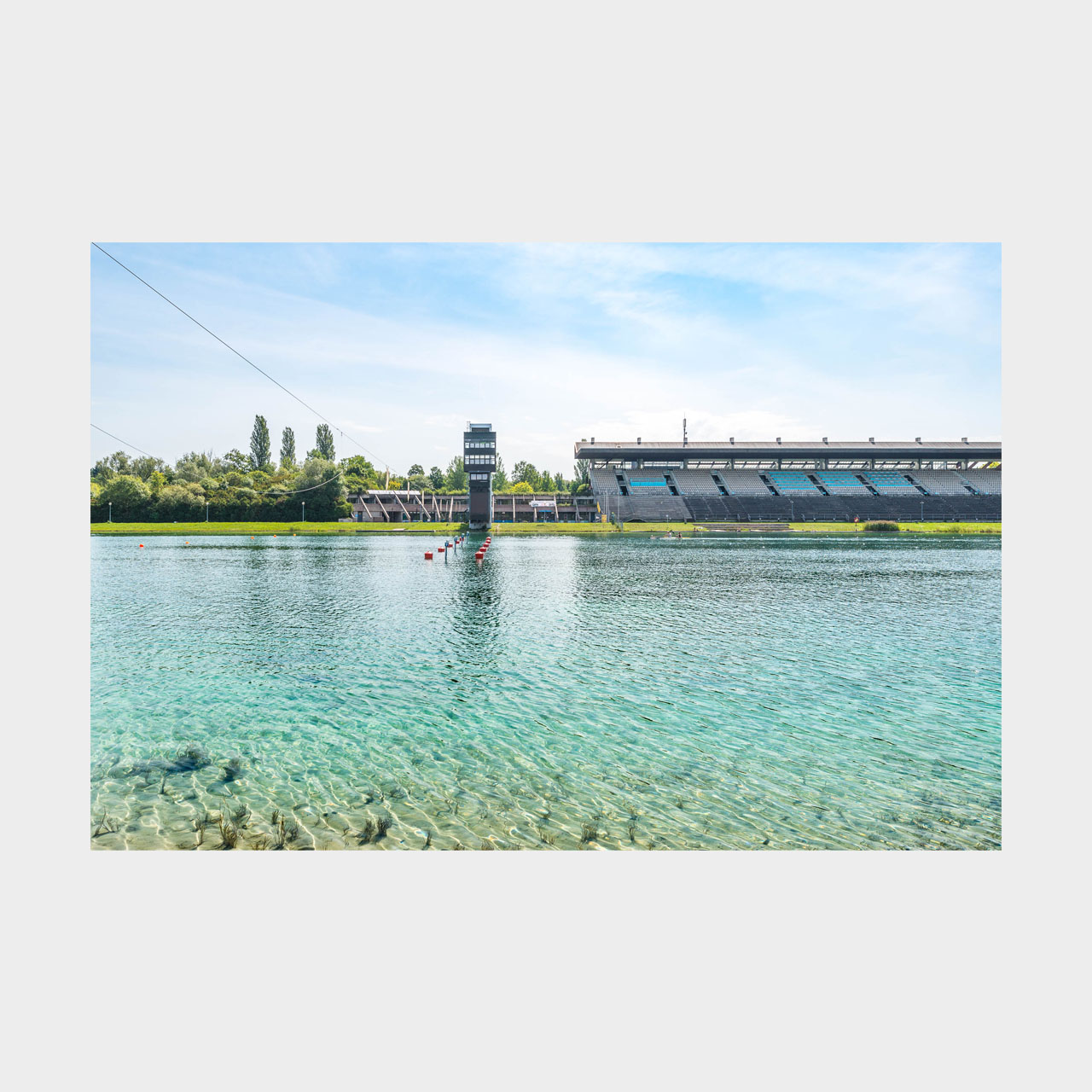 Architekturfotografie Olympia Regattastrecke Oberschleißheim