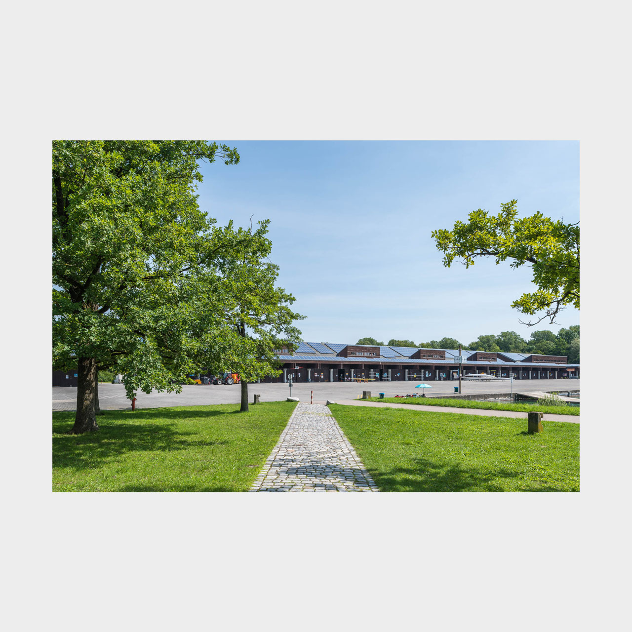 Architekturfotografie Olympia Regattastrecke Oberschleißheim