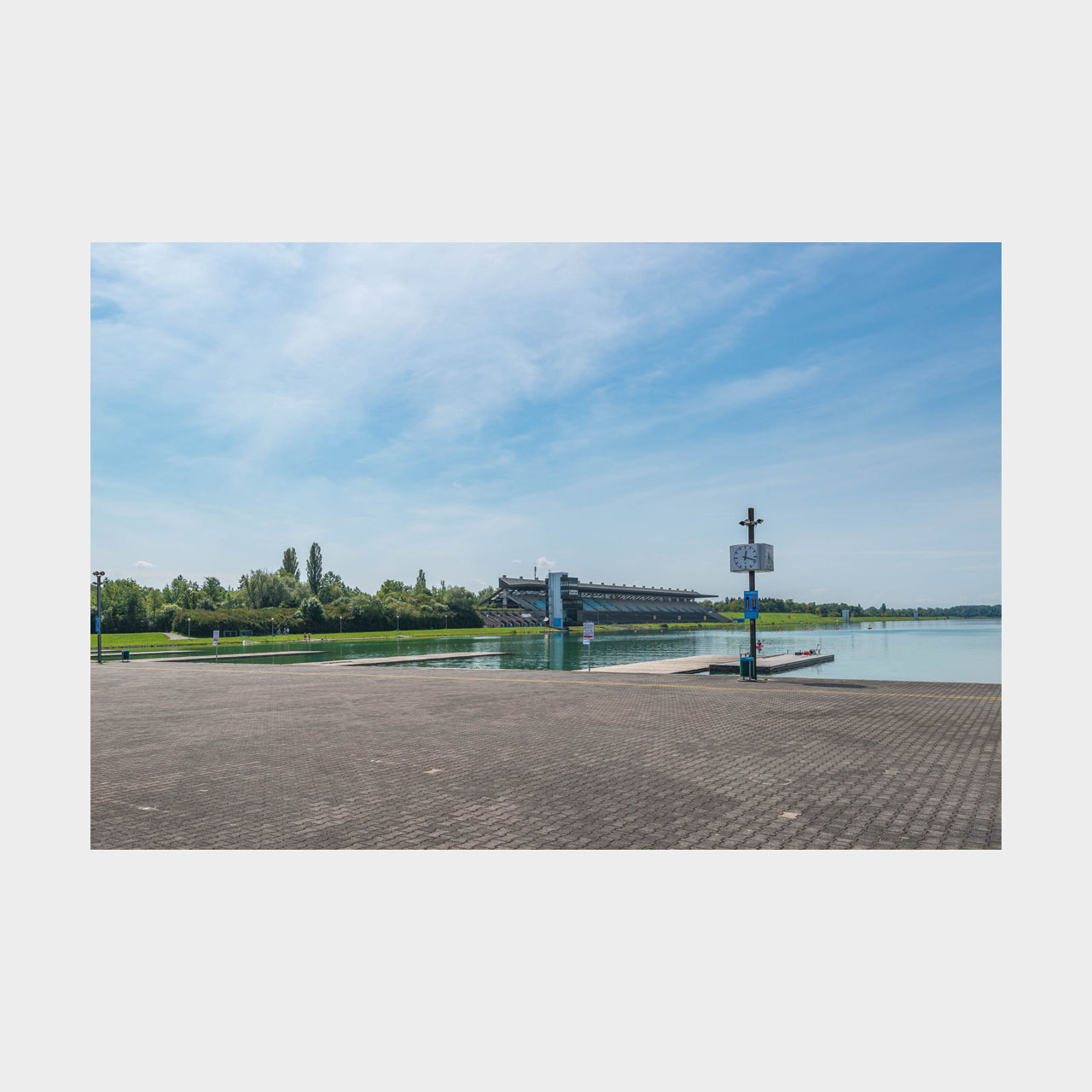 Architekturfotografie Olympia Regattastrecke Oberschleißheim