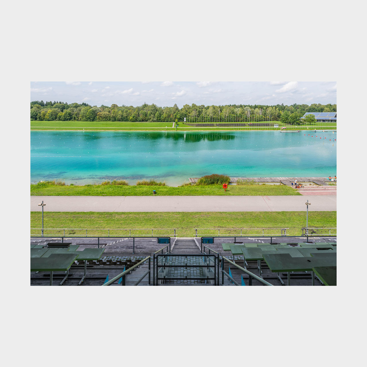 Architekturfotografie Olympia Regattastrecke Oberschleißheim