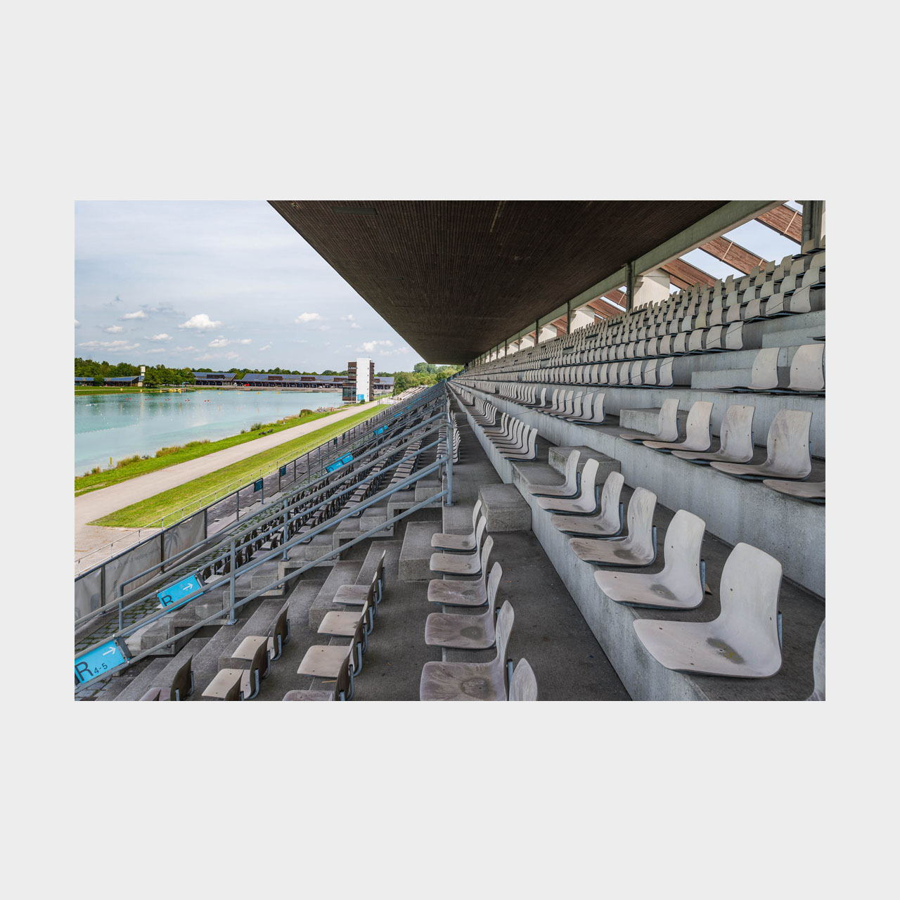 Architekturfotografie Olympia Regattastrecke Oberschleißheim