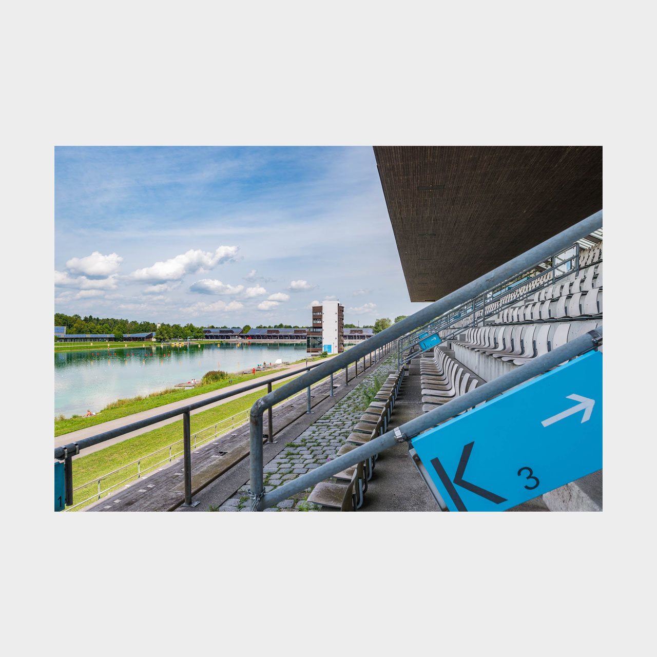 Architekturfotografie Olympia Regattastrecke Oberschleißheim