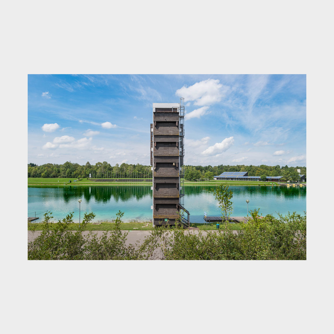 Architekturfotografie Olympia Regattastrecke Oberschleißheim