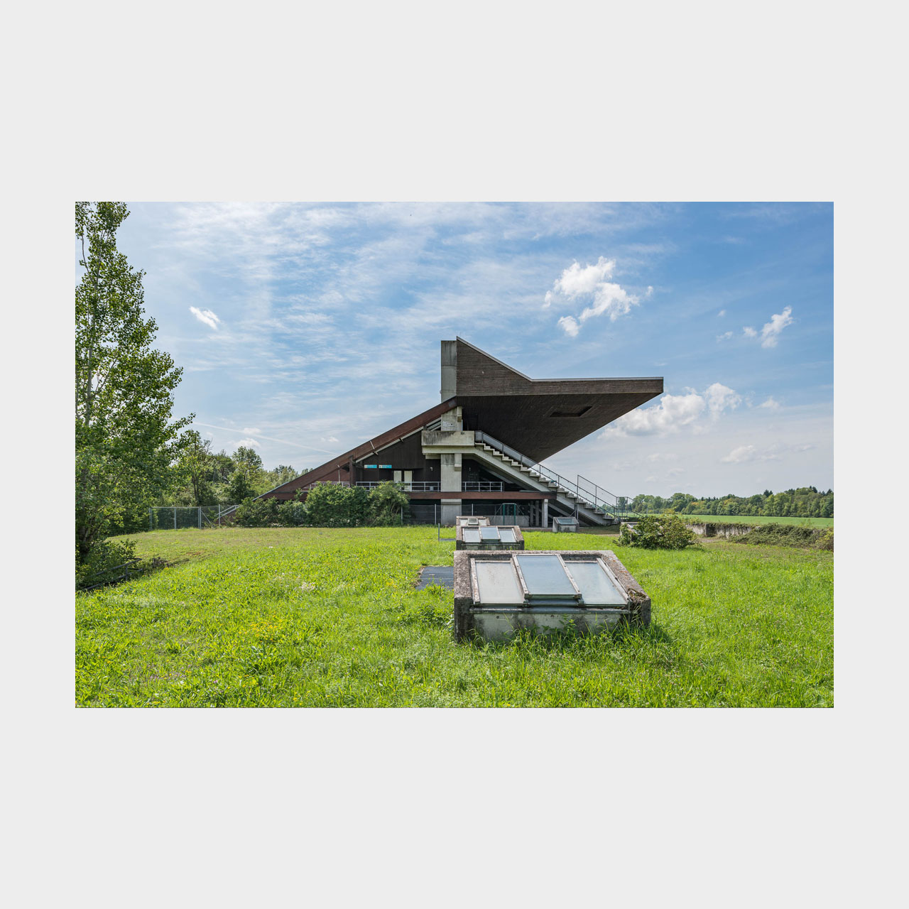Architekturfotografie Olympia Regattastrecke Oberschleißheim