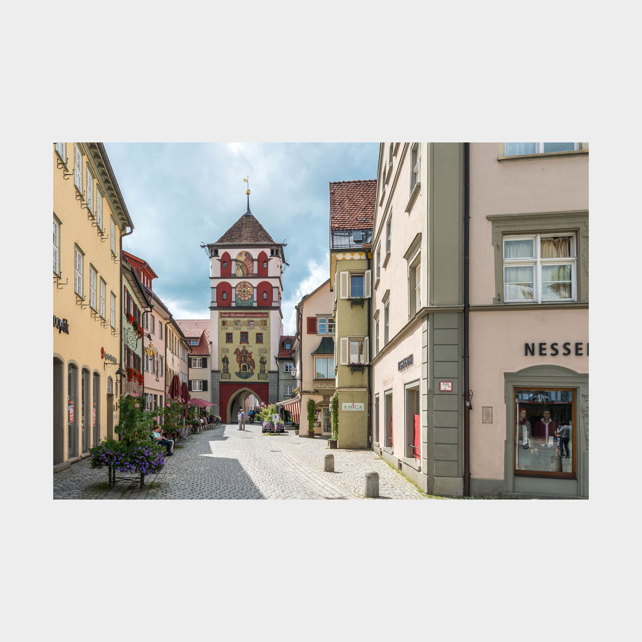 Architekturfotografie Historische Altstadt Wangen im Allgäu