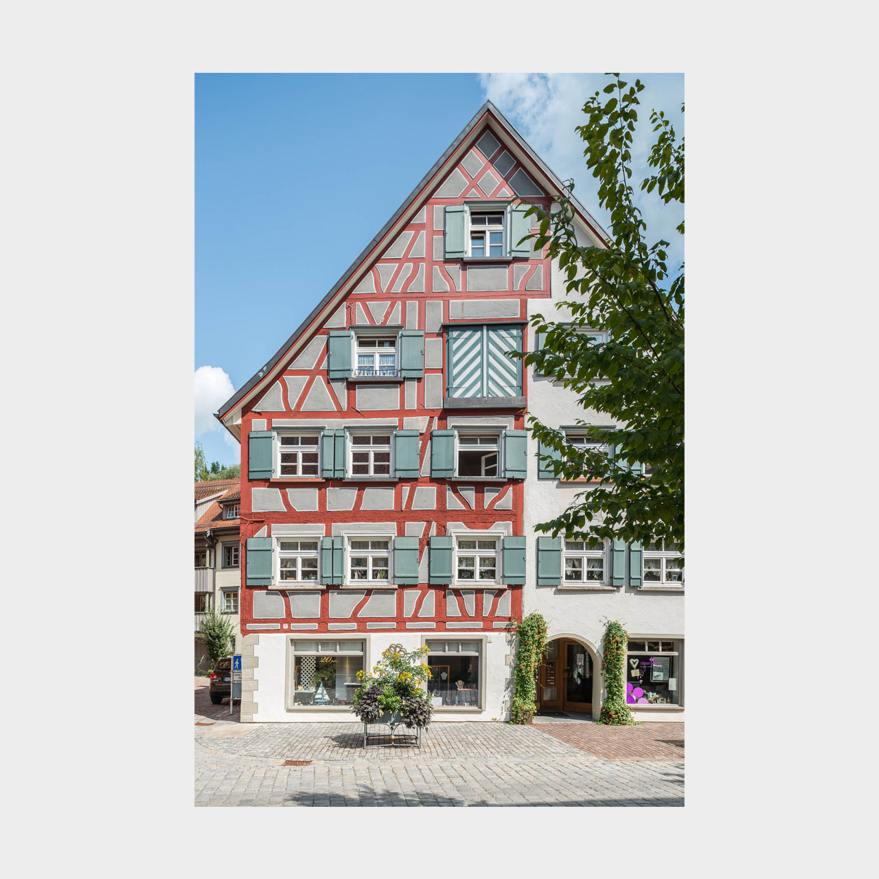 Architekturfotografie Historische Altstadt Wangen im Allgäu