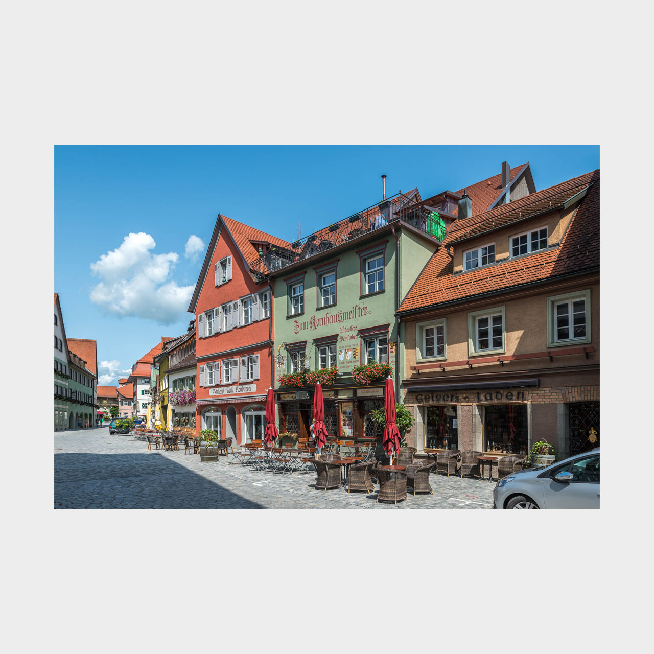 Architekturfotografie Historische Altstadt Wangen im Allgäu