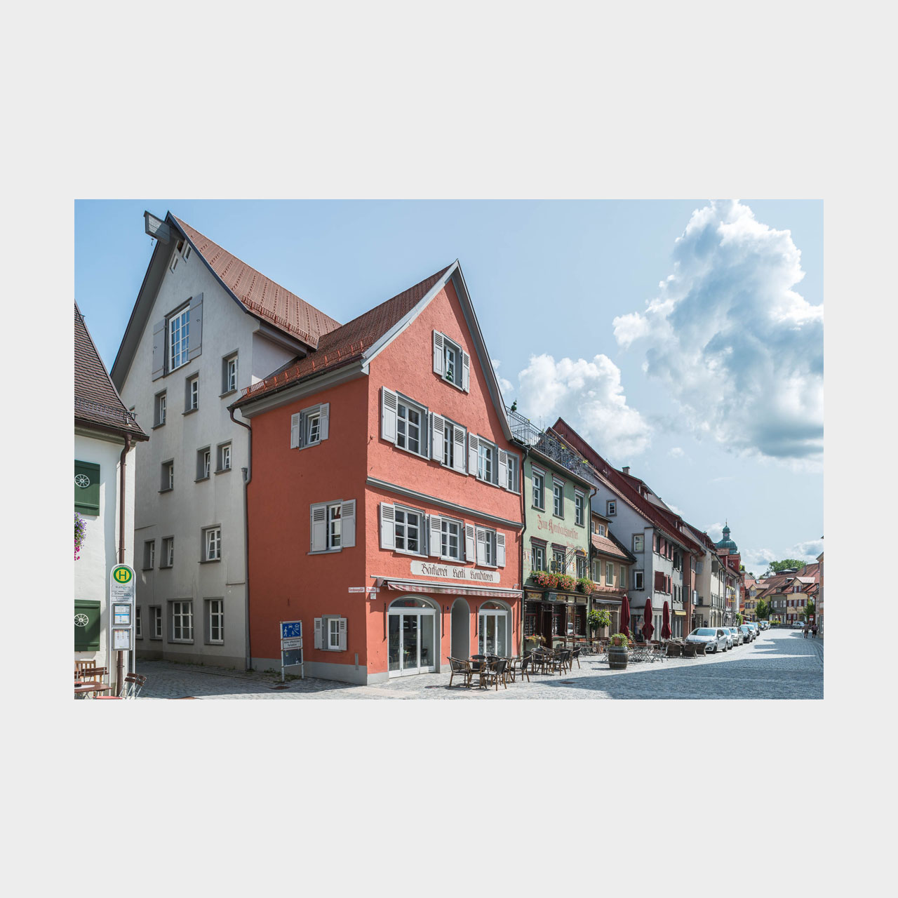Architekturfotografie Historische Altstadt Wangen im Allgäu