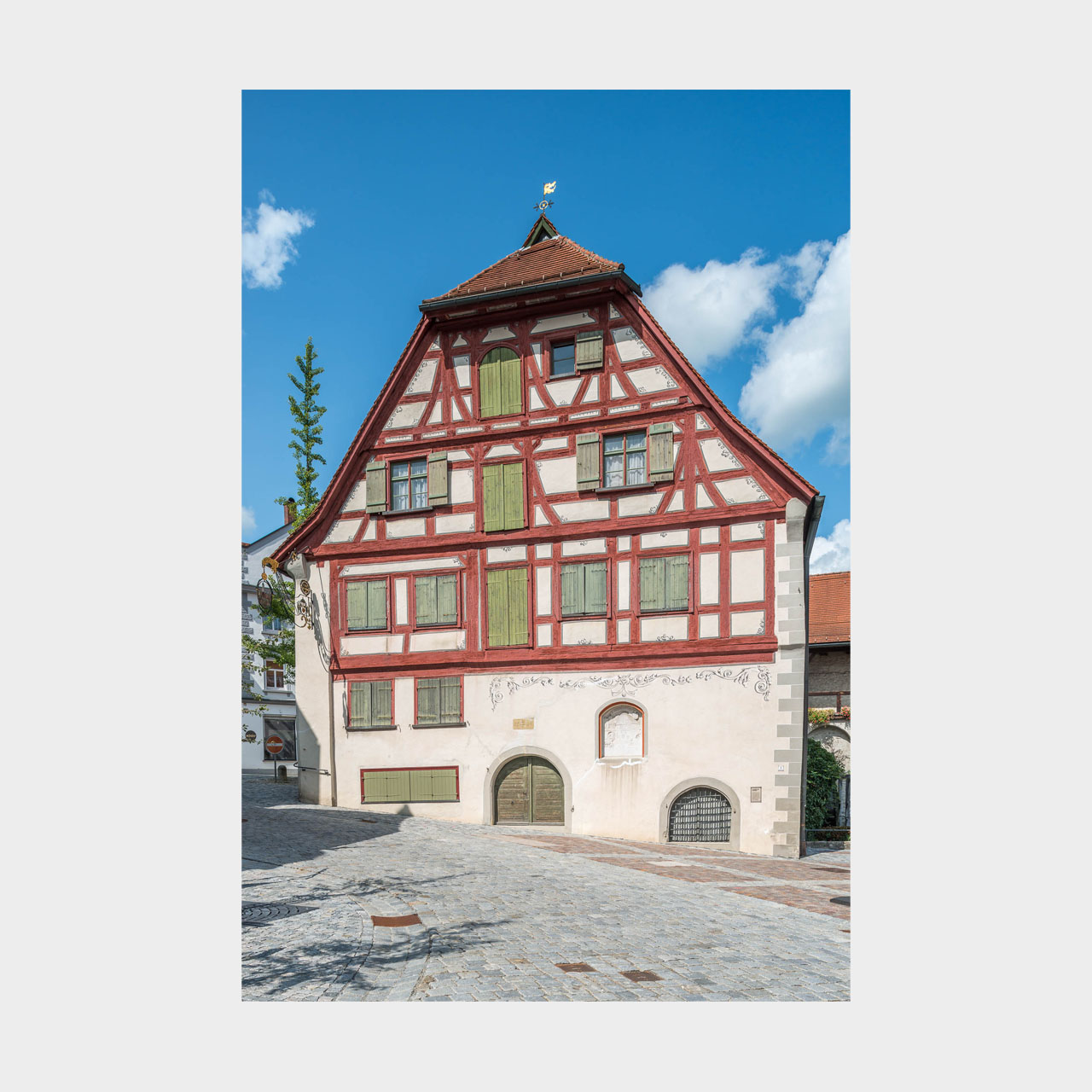 Architekturfotografie Historische Altstadt Wangen im Allgäu