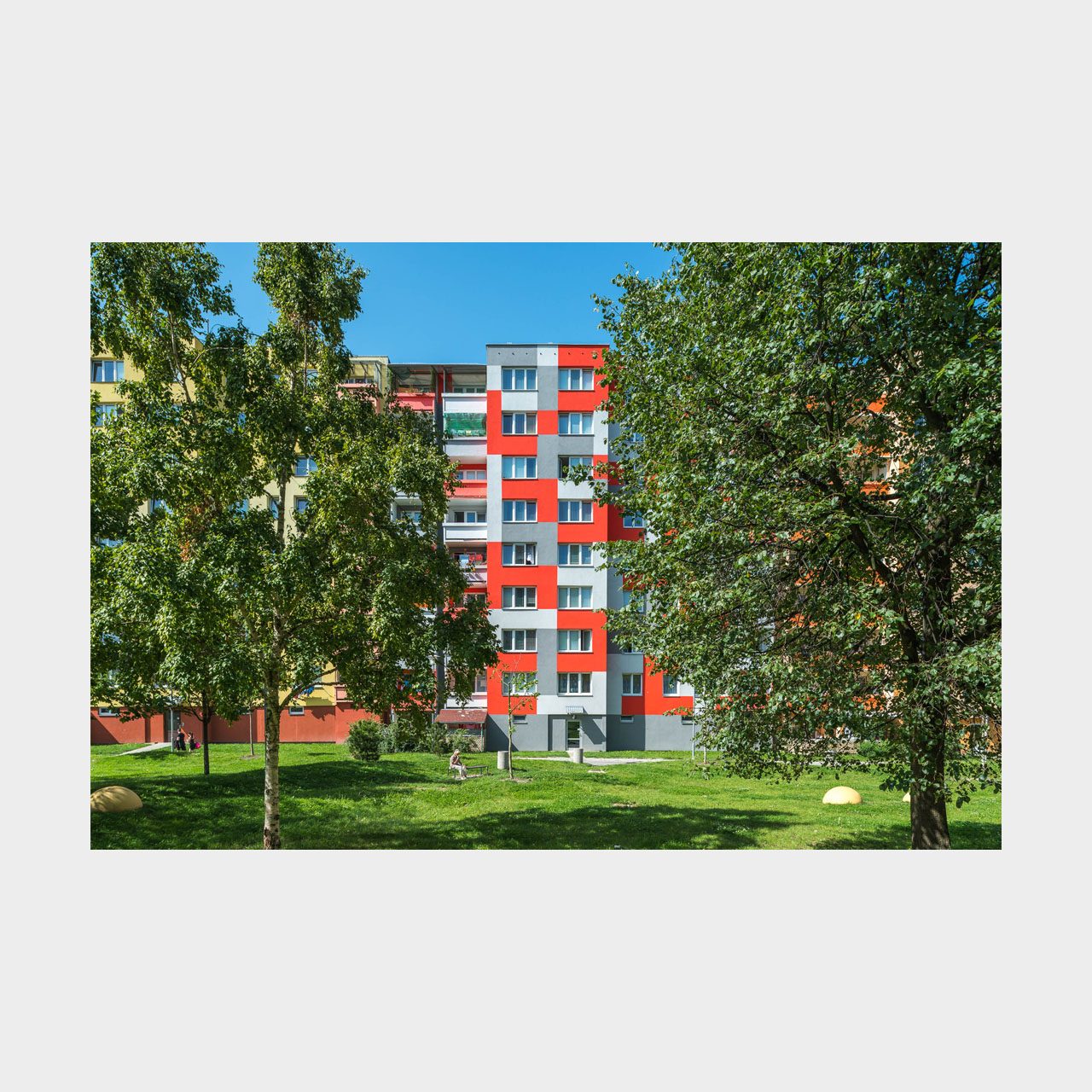 Architekturfotografie Wohnsiedlung Maj Budweis