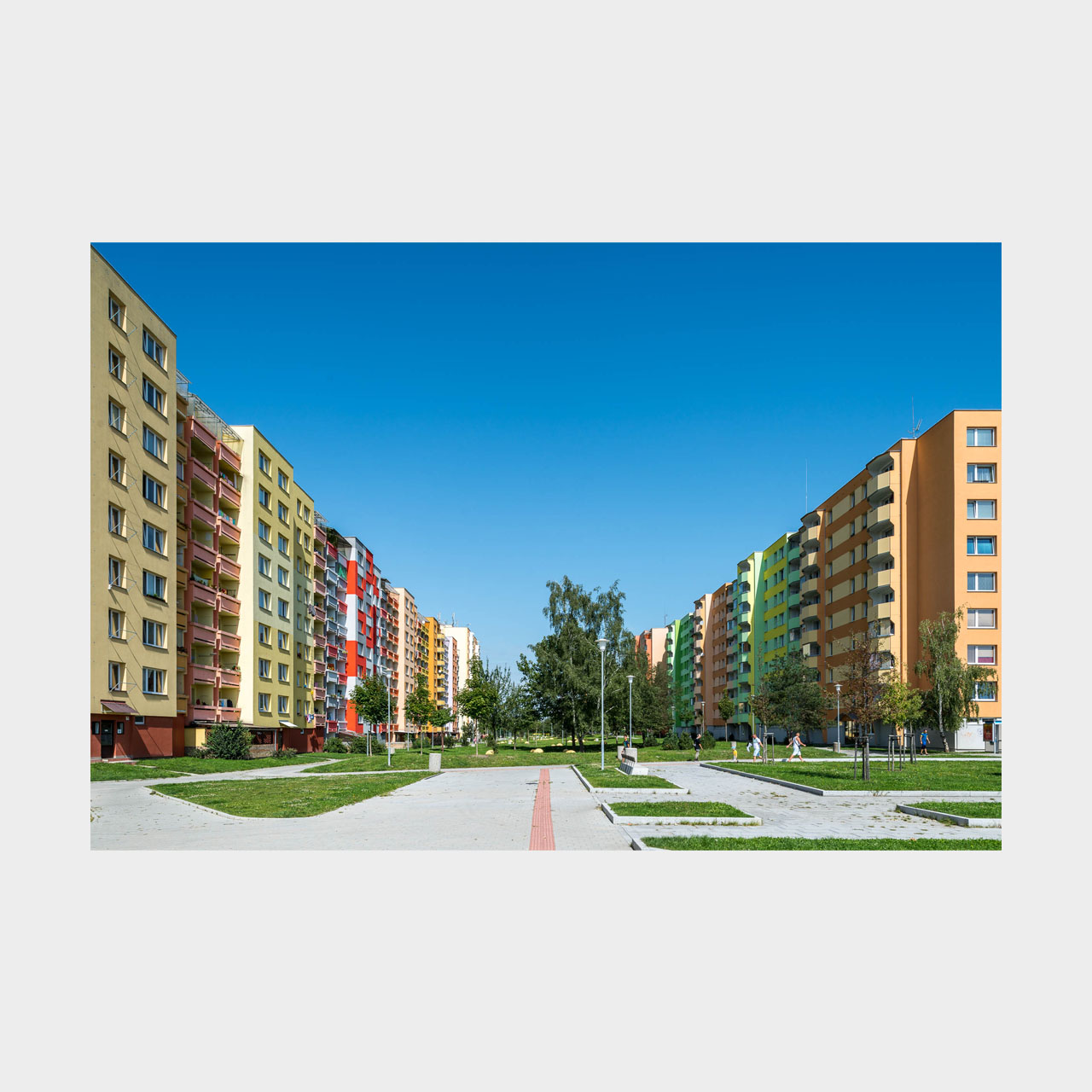 Architekturfotografie Wohnsiedlung Maj Budweis