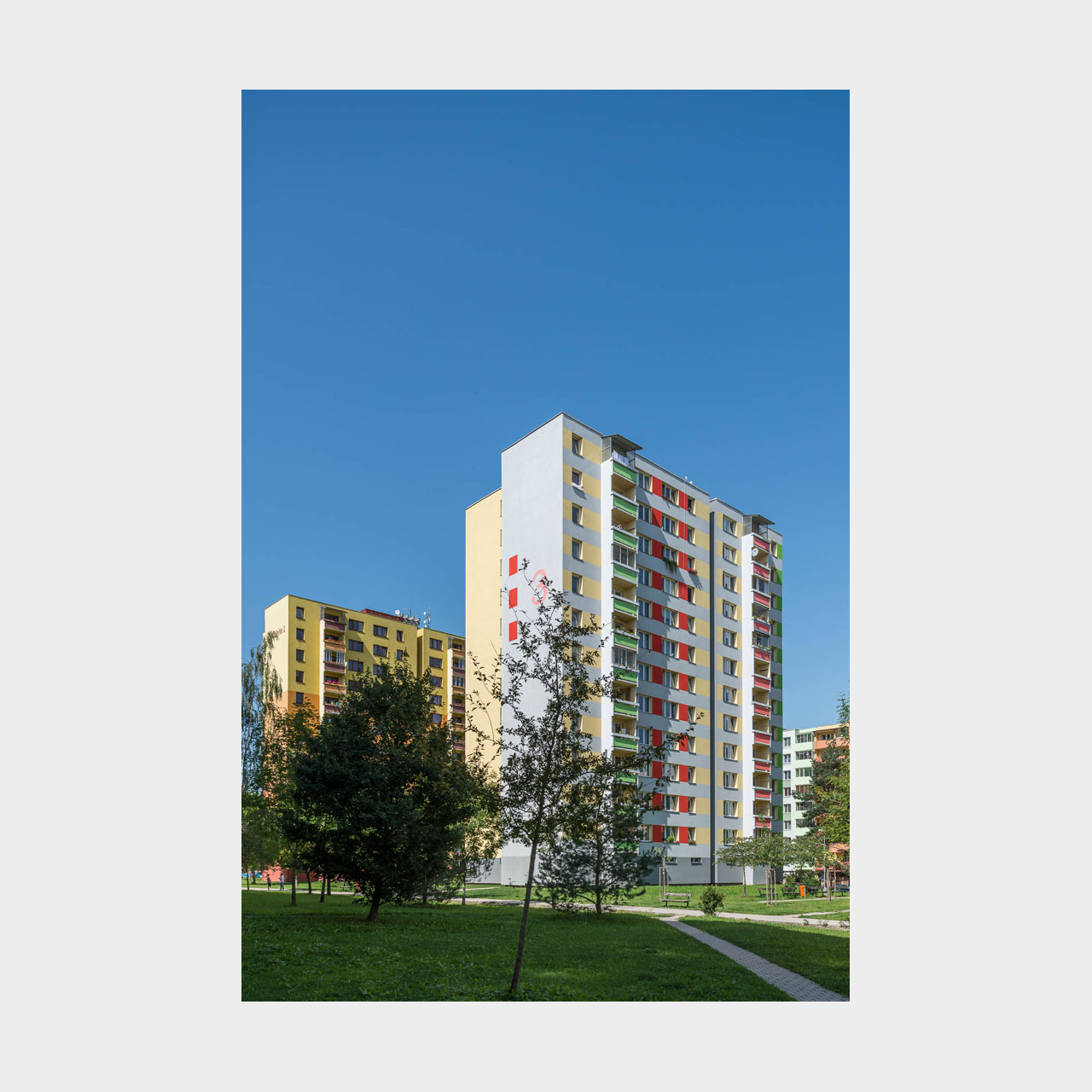 Architekturfotografie Wohnsiedlung Maj Budweis