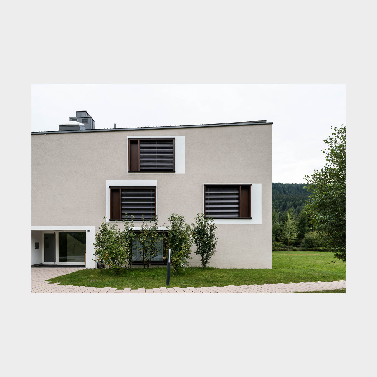 Architekturfotografie Wohnanlage Seepromenade Davos