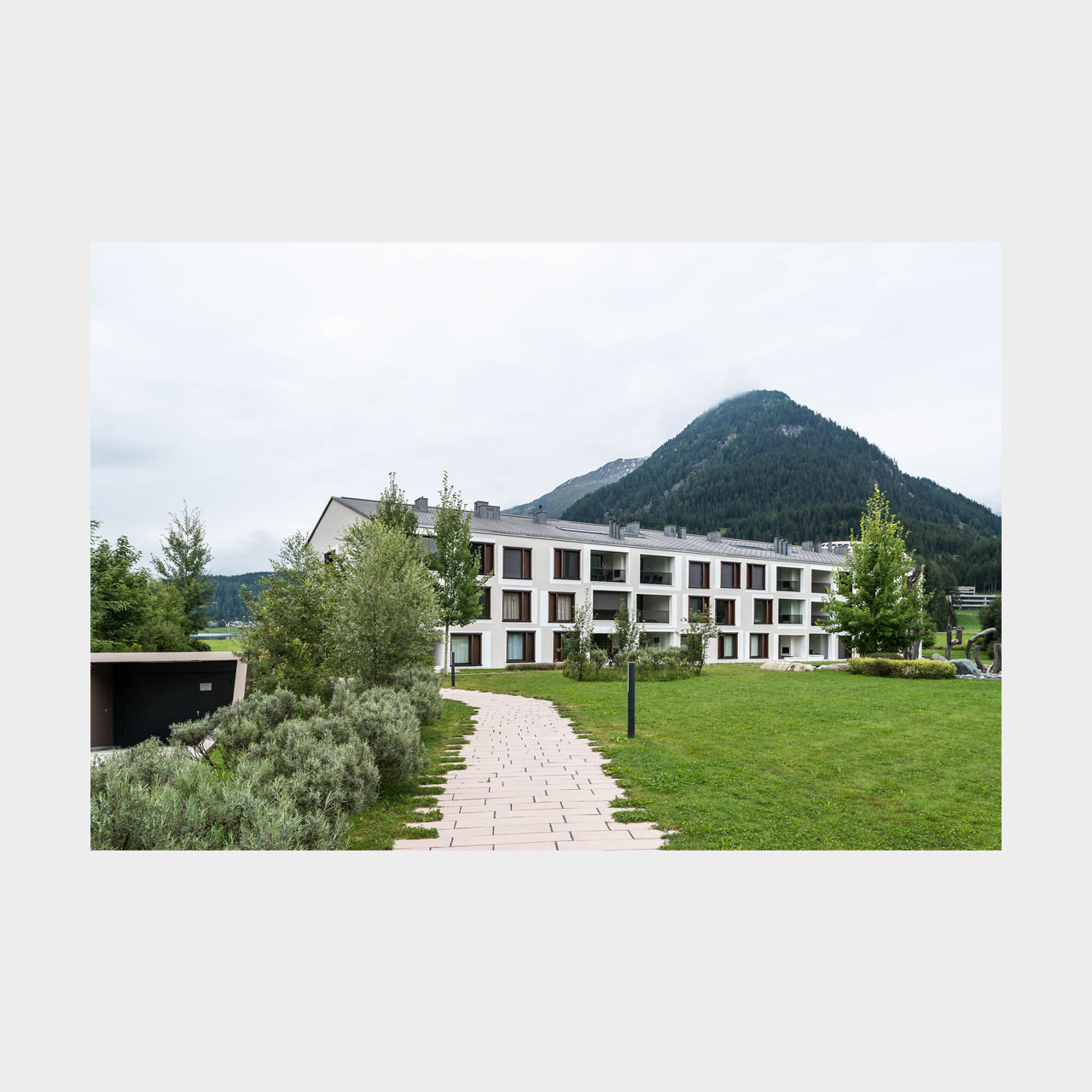 Architekturfotografie Wohnanlage Seepromenade Davos
