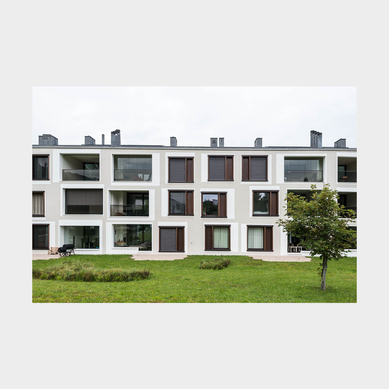 Architekturfotografie Wohnanlage Seepromenade Davos