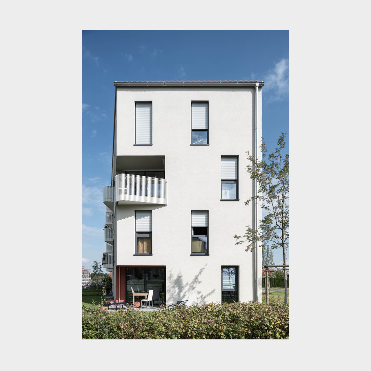 Architekturfotografie Wohnbebauung Ludwigshöhe Kempten