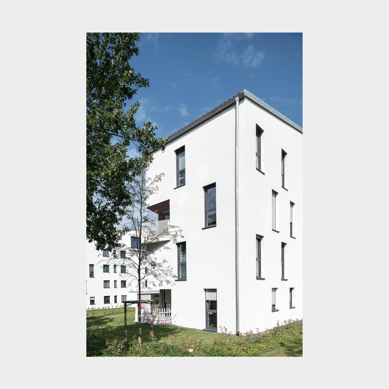 Architekturfotografie Wohnbebauung Ludwigshöhe Kempten