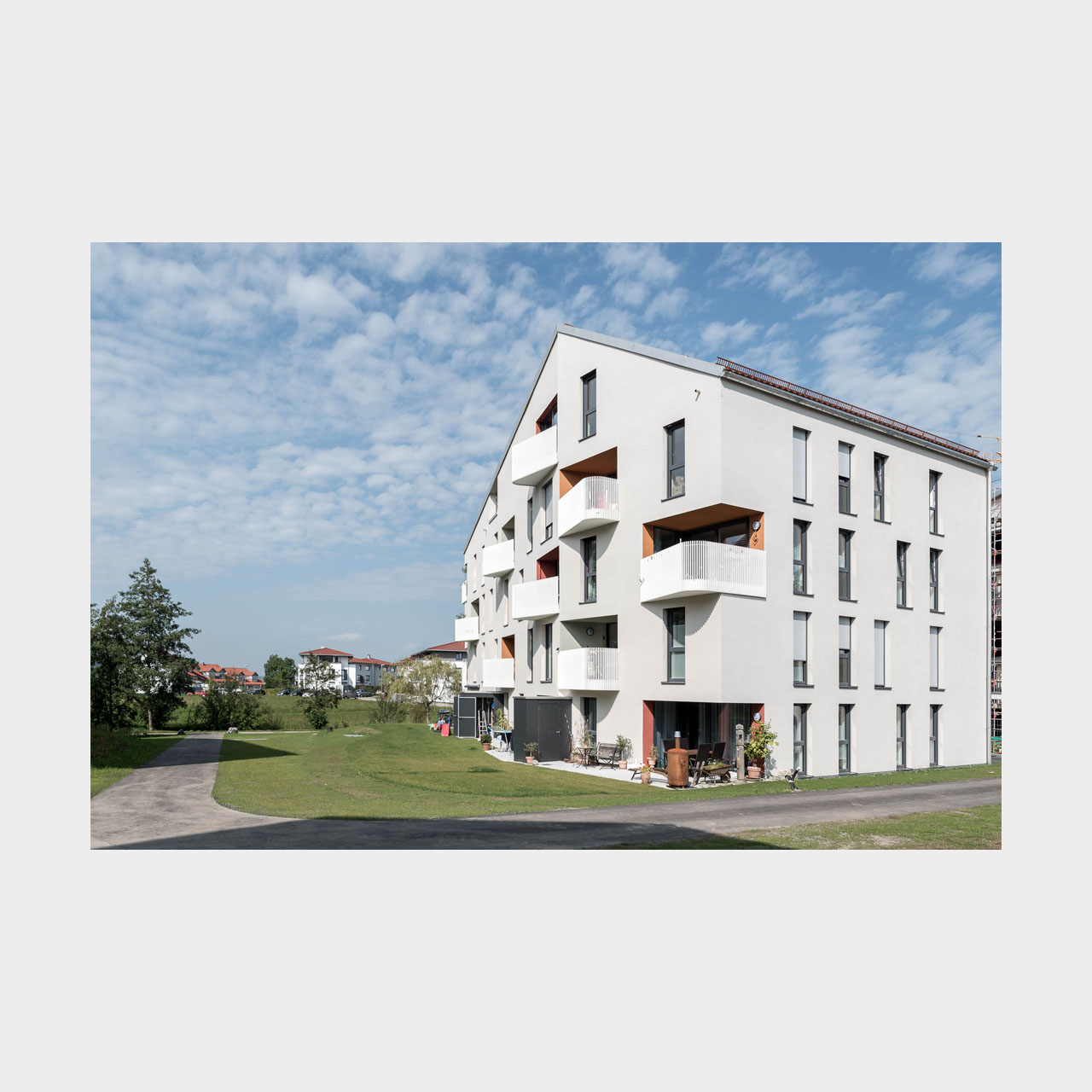 Architekturfotografie Wohnbebauung Ludwigshöhe Kempten