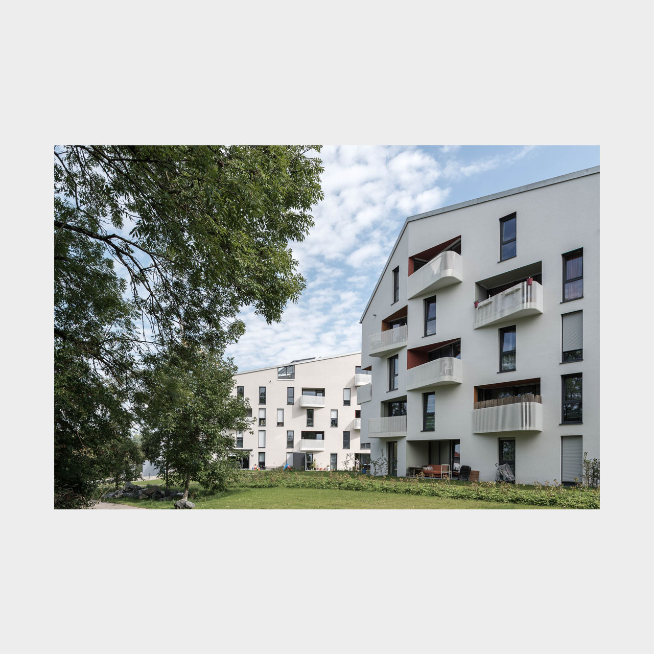 Architekturfotografie Wohnbebauung Ludwigshöhe Kempten