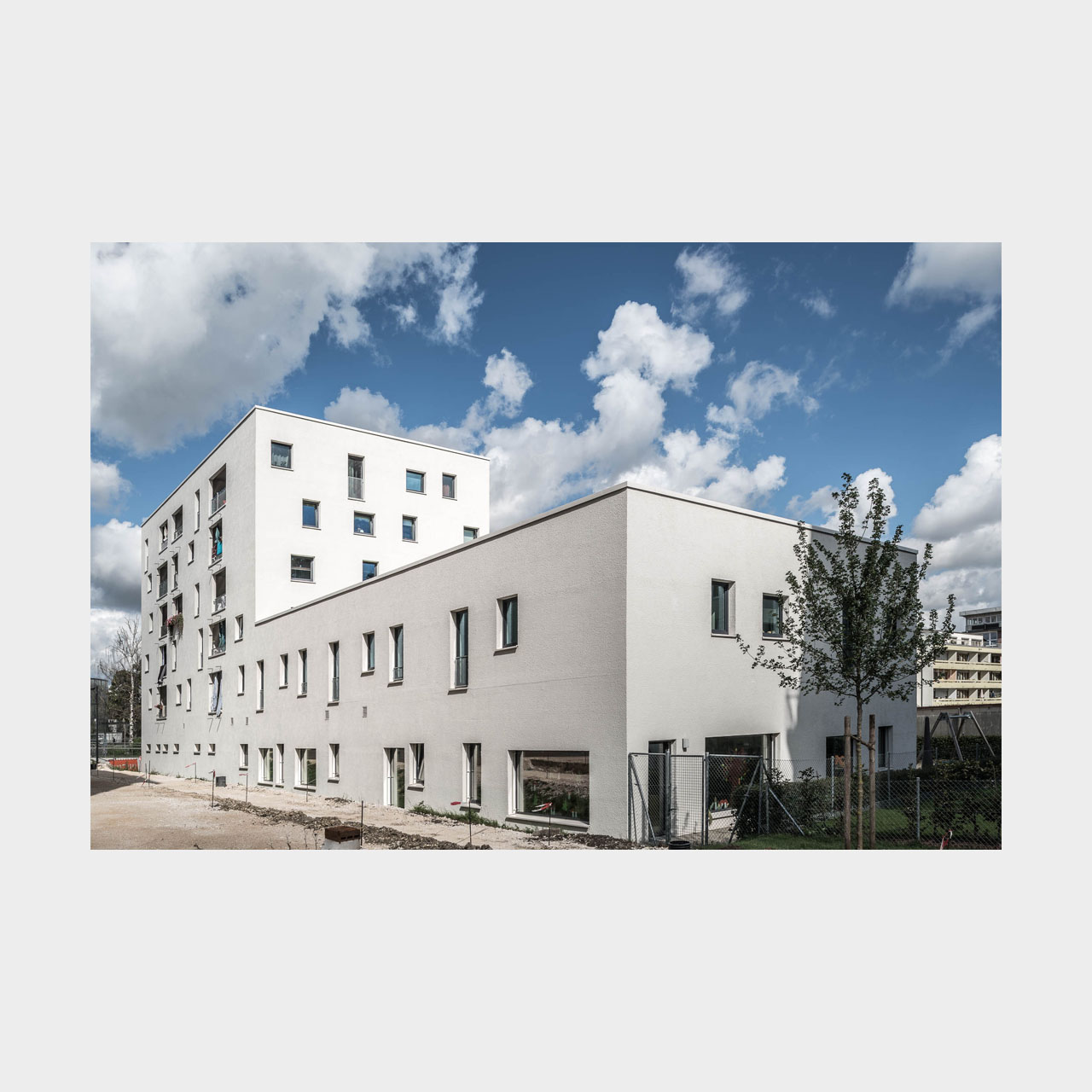 Architekturfotografie Neu Ulm Sozialer Wohnbau Jules et Jim