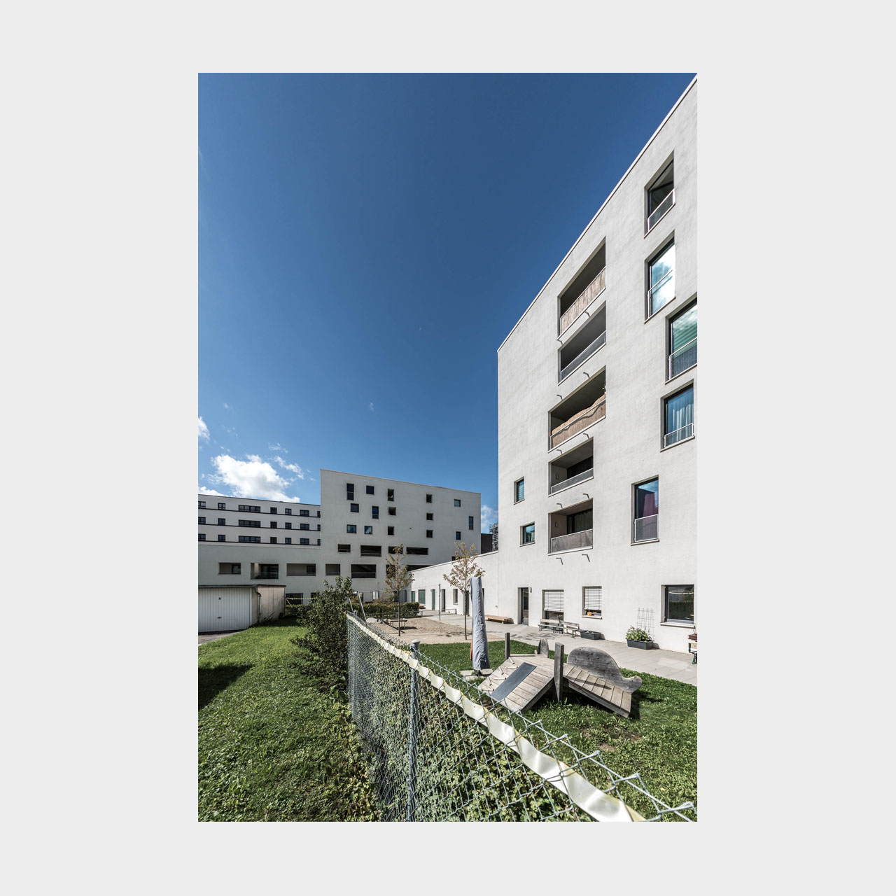 Architekturfotografie Neu Ulm Sozialer Wohnbau Jules et Jim