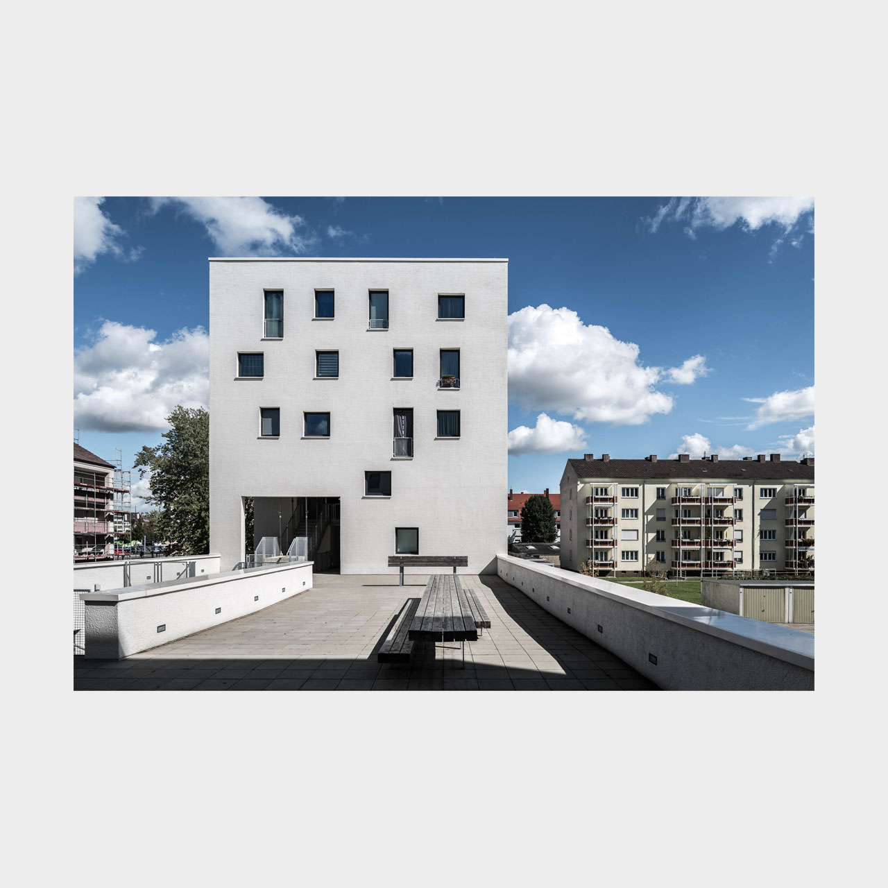 Architekturfotografie Neu Ulm Sozialer Wohnbau Jules et Jim