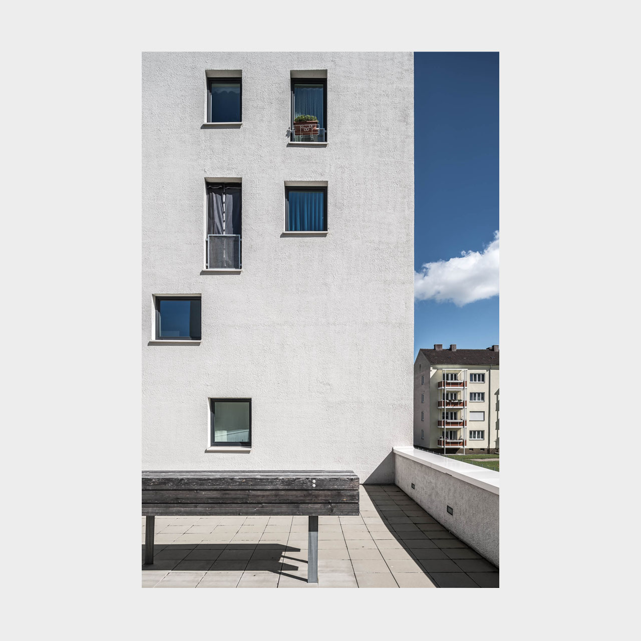 Architekturfotografie Neu Ulm Sozialer Wohnbau Jules et Jim